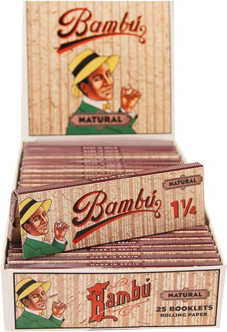 Bambu 1 & 1/4 Natural Rolling Papers