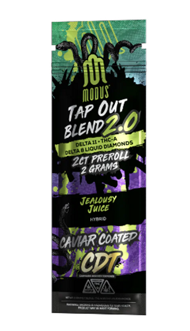 Modus Tap Out Blend 2.0 Delta-11, THC-A & Delta-8 Liquid Diamonds Pre-Rolls